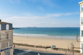 Le fontaine, Saint Malo Le Sillon, vue mer, 6 personnes